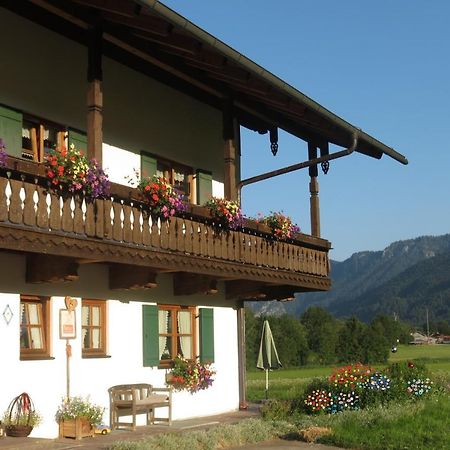 Gaestehaus-Bauernhof Buchwieser Unterammergau Buitenkant foto