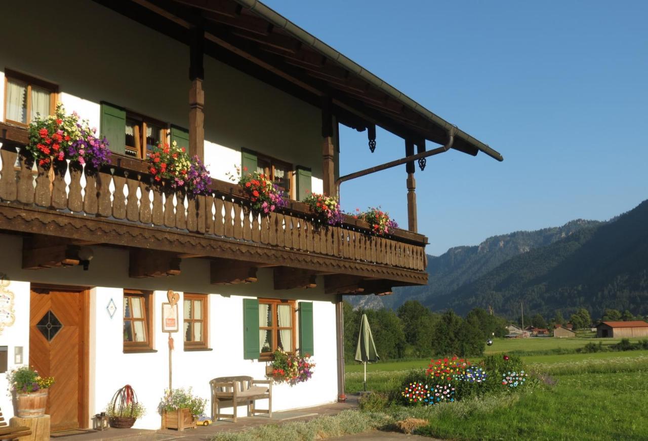 Gaestehaus-Bauernhof Buchwieser Unterammergau Buitenkant foto