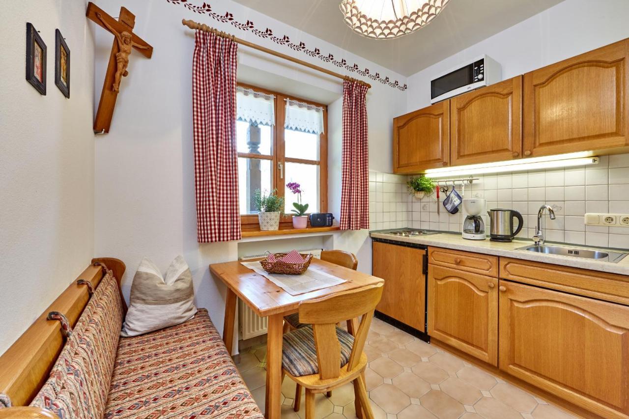 Gaestehaus-Bauernhof Buchwieser Unterammergau Buitenkant foto