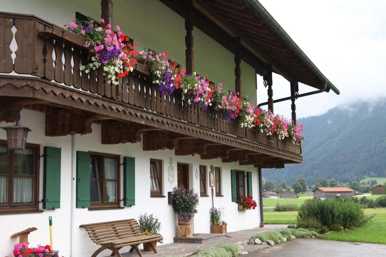 Gaestehaus-Bauernhof Buchwieser Unterammergau Buitenkant foto