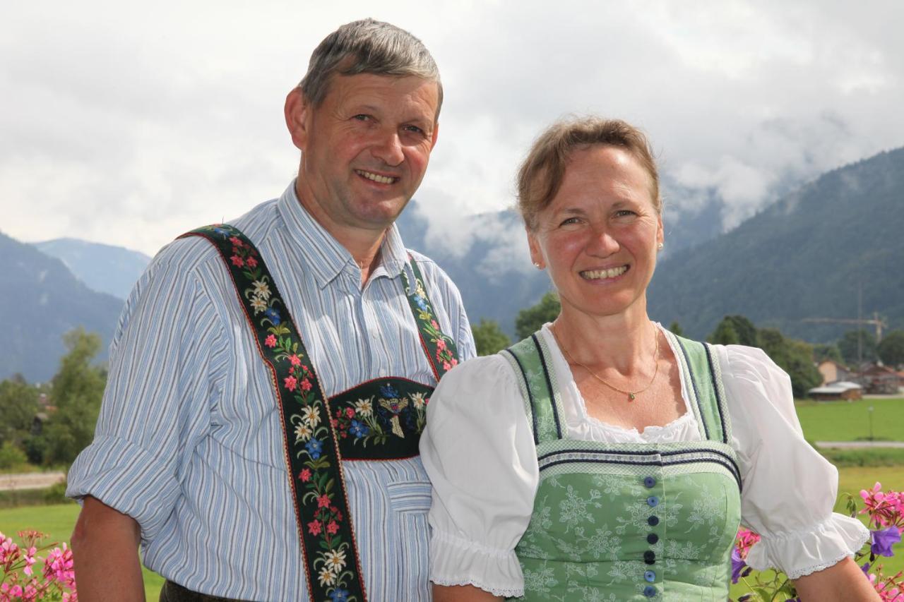 Gaestehaus-Bauernhof Buchwieser Unterammergau Buitenkant foto