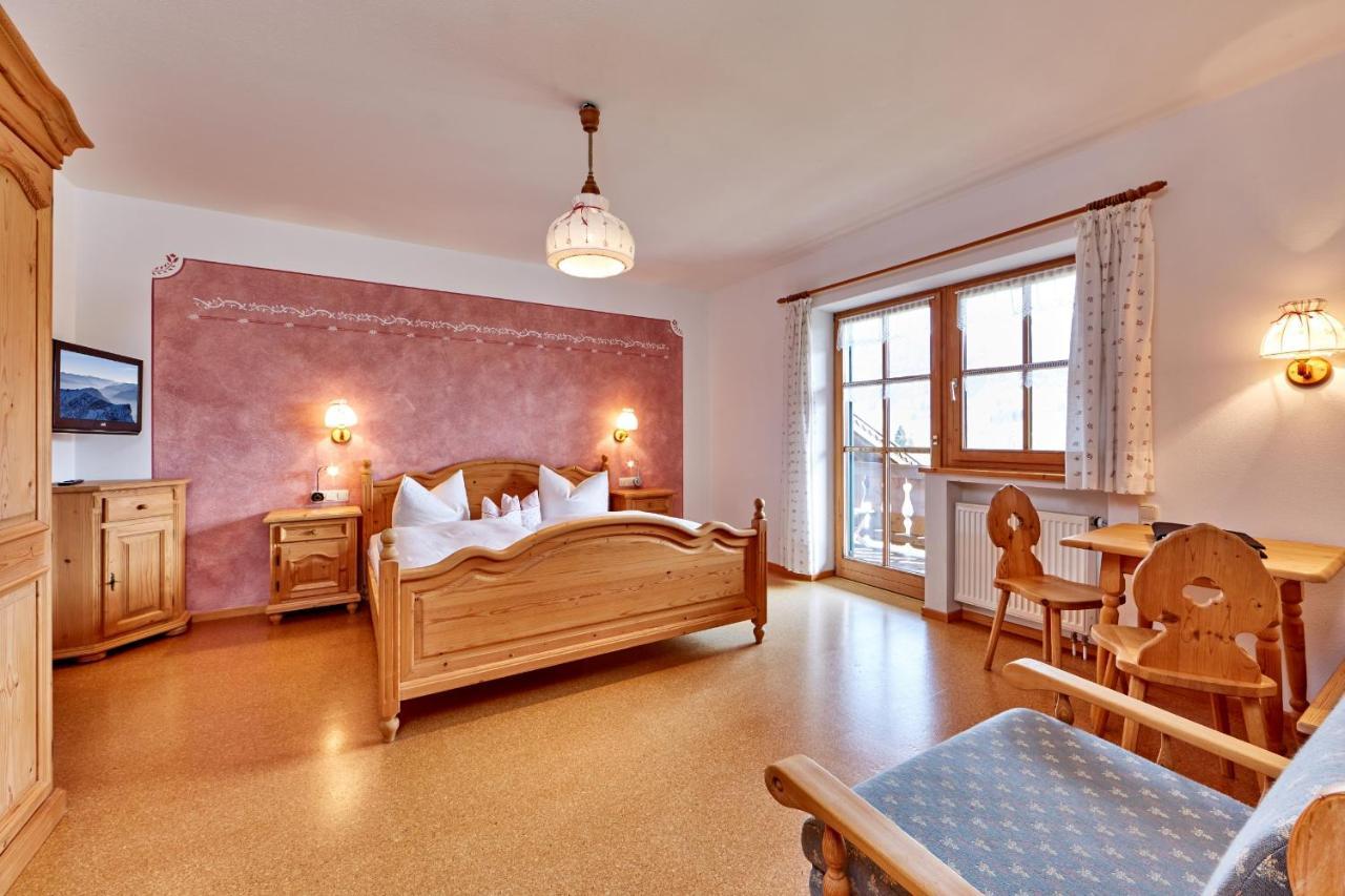 Gaestehaus-Bauernhof Buchwieser Unterammergau Buitenkant foto