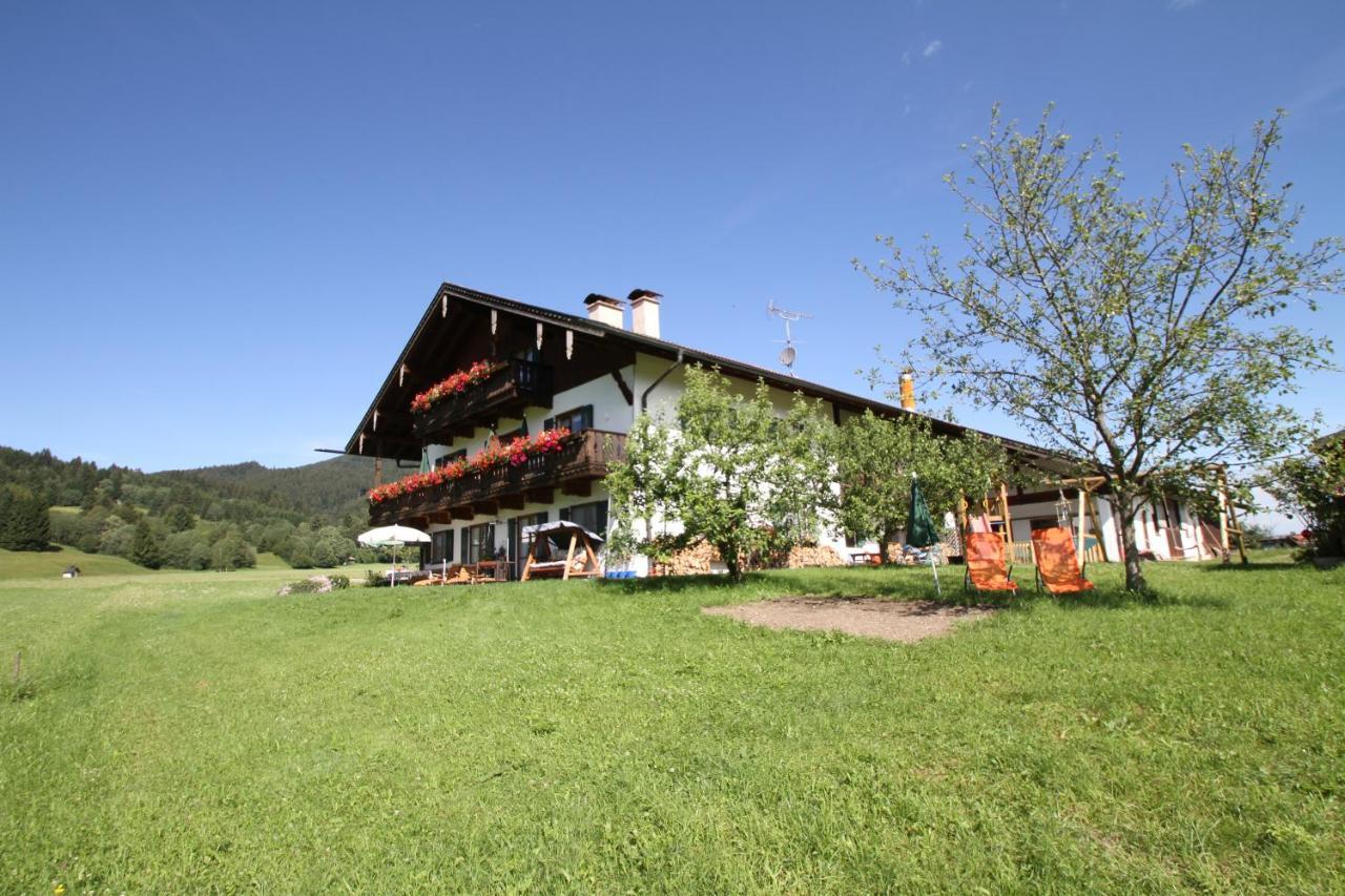 Gaestehaus-Bauernhof Buchwieser Unterammergau Buitenkant foto